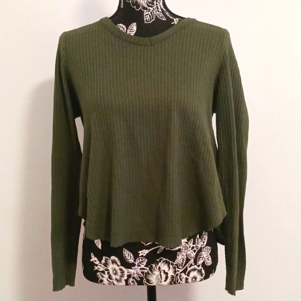 Open back pajama top